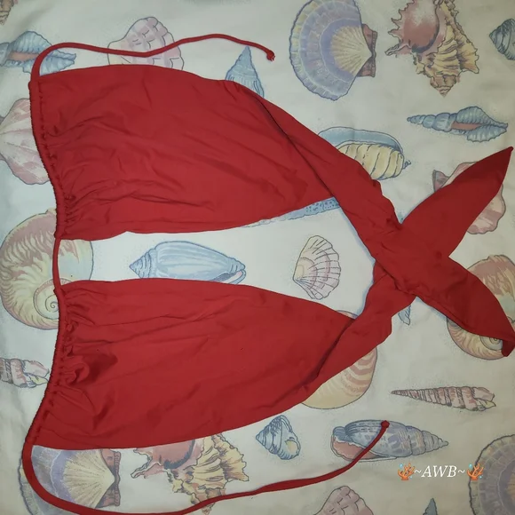 Brazil - Red Halter Bikini Set - Picture 7 of 8